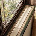 Window sill mat Window edge leather protective mat Sun protection waterproof dust Chinese bay window mat