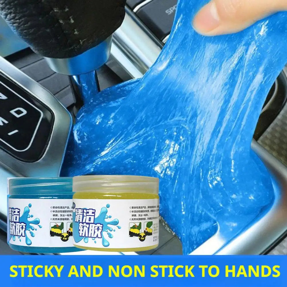 200g Car Cleaning Soft Gel Magic Mud Auto Interior Computer Keyboard Dirt Clean Dust Remover Gel Car Cleaner Mud Car Accessories