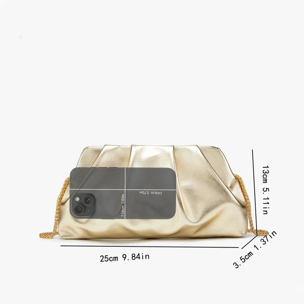 Designer Purses and handbag Golden Shoulder Bag Purse women's bag Wedding Evening Clutch Bag party bag