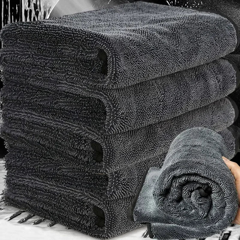 20x30CM/60x90CM ultra soft car care cleaning automatic drying cloth, ultra thick ultra-fine fiber car wash towel,