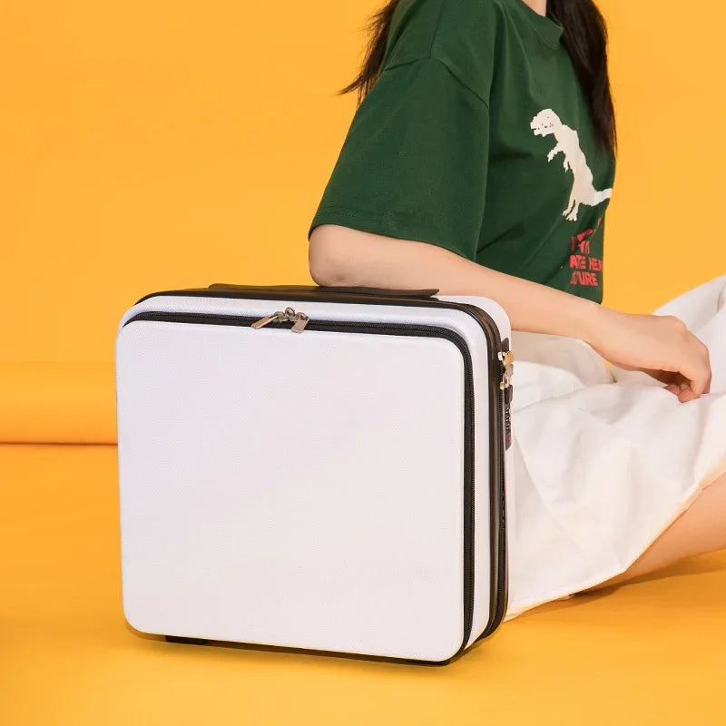 16 Inch Carry on Suitcase Travel Luggage Case Women Small Wash Bag Makeup Case Cabin Luggage Men's Business Portable Suitcase