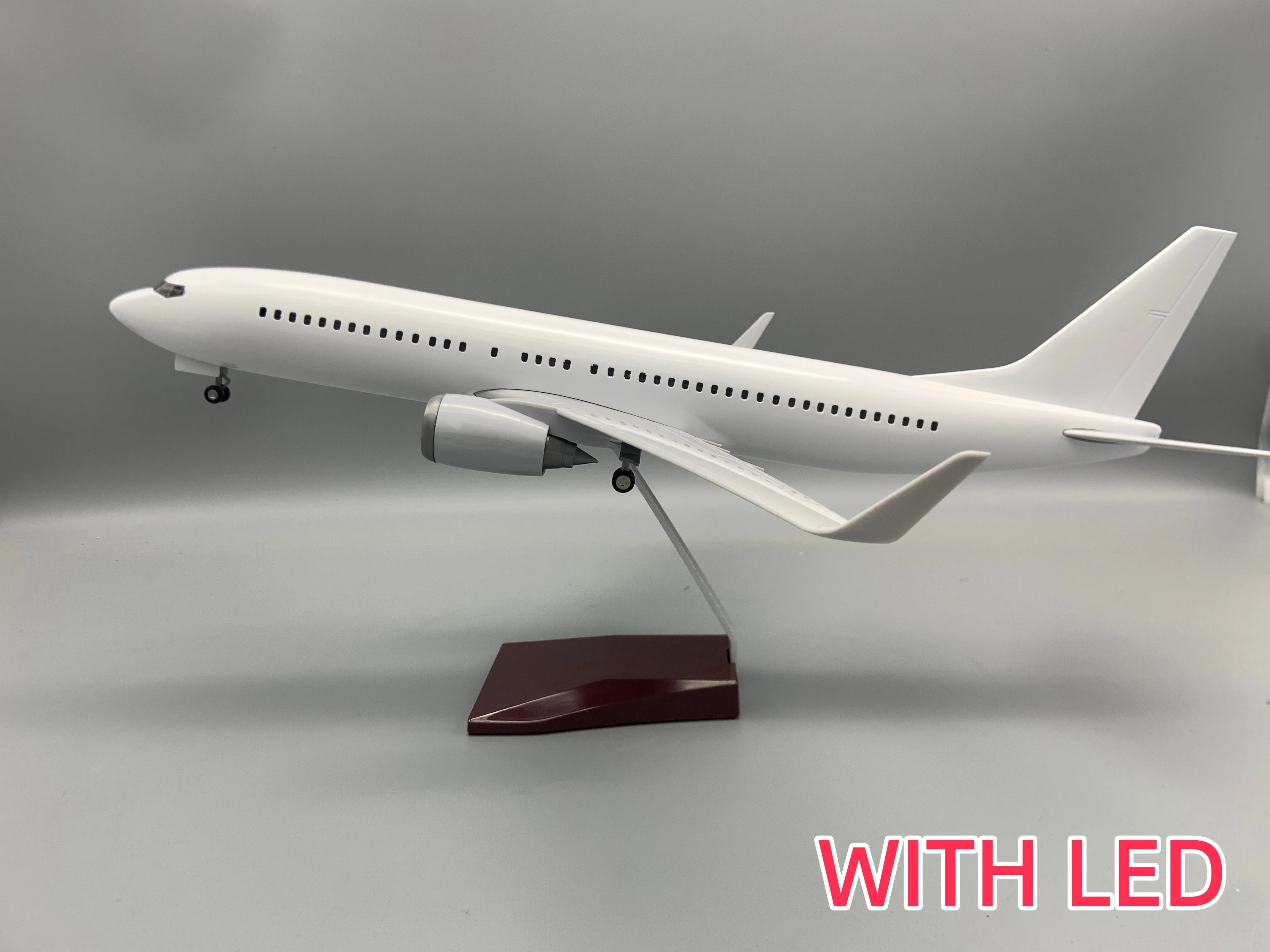 47CM Blank White DIY Airplane Model Kit for Handcraft & Collection B747/777/787/737/AN225/A330/320/C919 Unassembled Plane