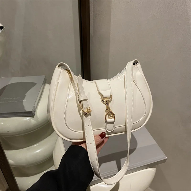 Women's Simple Solid Color Shoulder Bag, Casual Everyday Style, Fashionable Burgundy Color.Shoulder Bag/Tote Bag