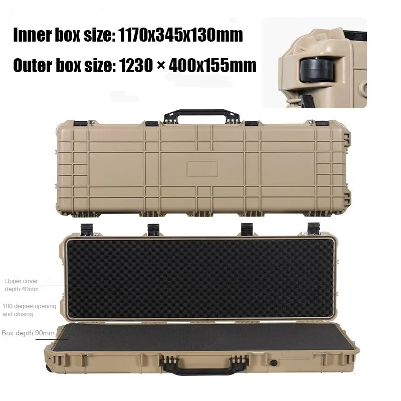 Multifunctional Shockproof Tool Case Large Capacity Hardware Packaging Box Photography Equipment Waterproof Safety Storage Boxes