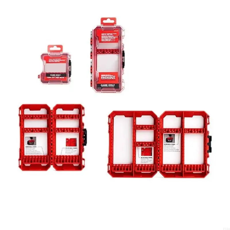 P8DA Screwdriver Bit Holder Box Organization 48-32-9921 48-32-9922 48-32-9930
