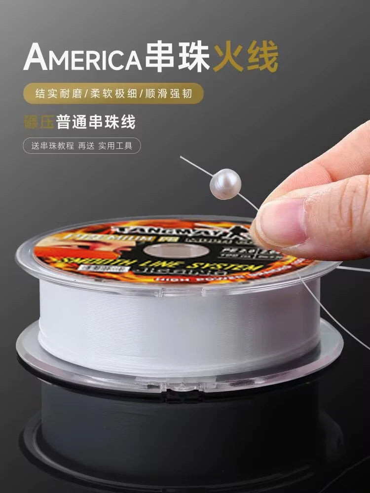 100m High Strength United States Fiber Fireline Jewelry String for DIY Bracelet Pearl Crystal Beads Material V1024