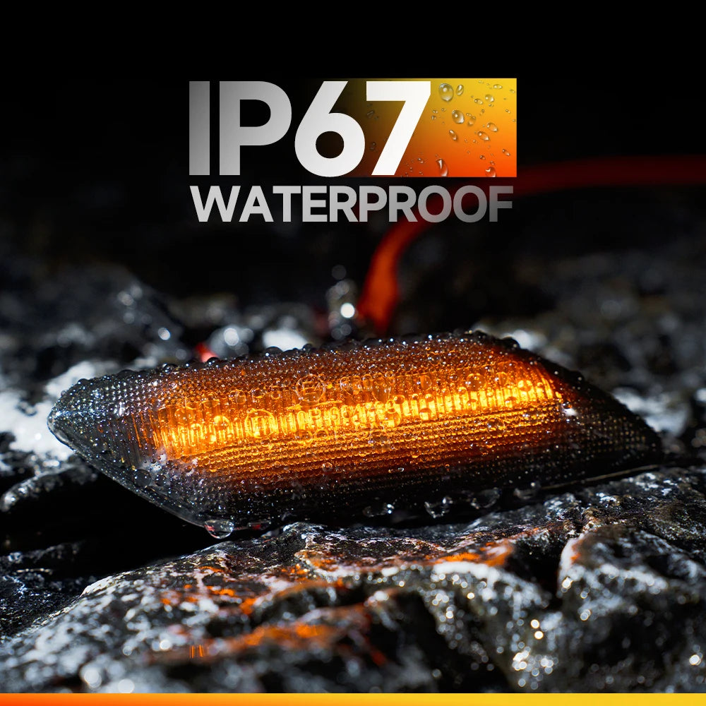 For 2021+Dacia Sandero Stepway MK3 Jogger Logan Renault Taliant LED dynamic Turn Signal Lights Indicator side marker Lamp