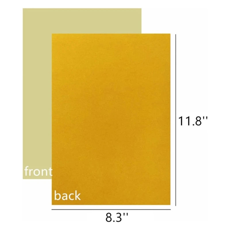 10 Pcs Self-Adhesive Felt Sheets Sticky Back Felt Sheets with Adhesive Backing