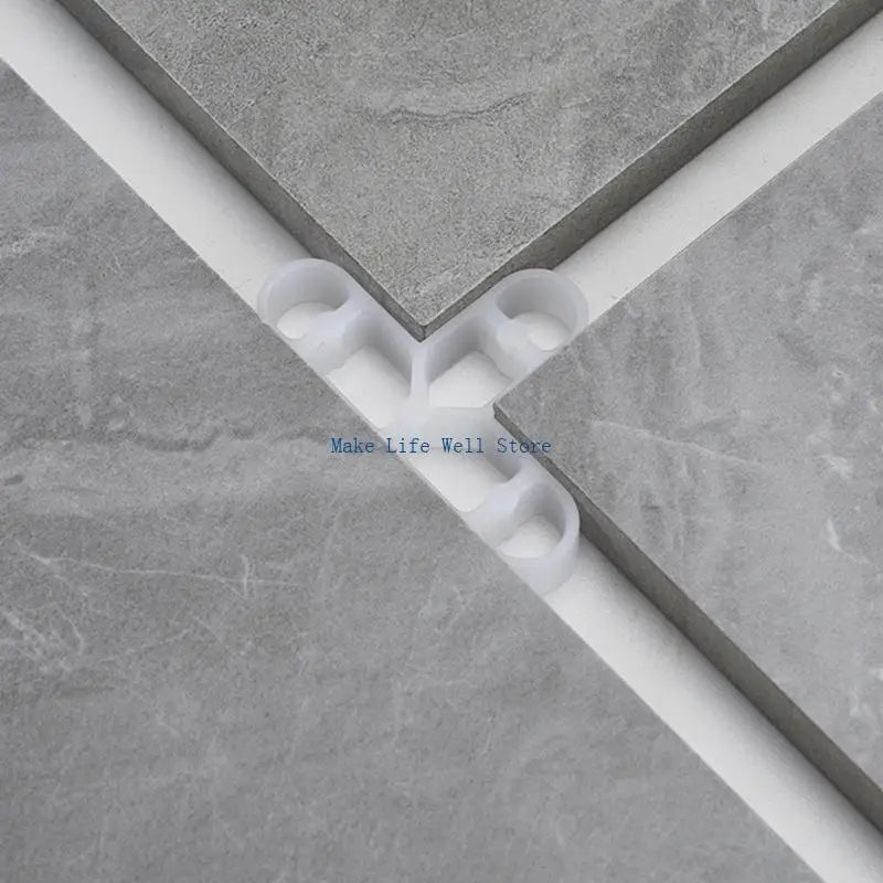 200 Pieces Multipurpose 10mm 3/8 Inch Brick Wall and Deck Board Spacers for Leveling Systems With Clear Designs