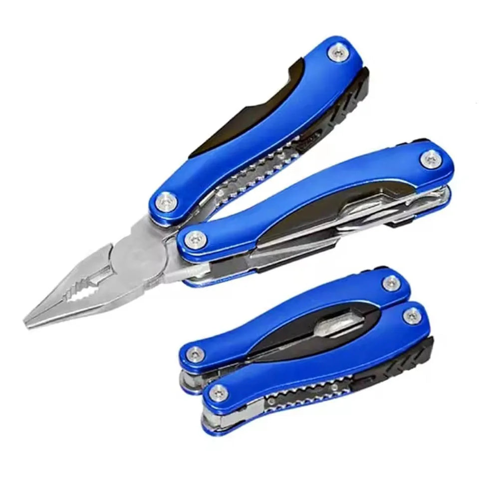 Portable Pocket Multi-Tool Pliers, Peelable, Folding Knife, Multi-Tool for Outdoor Camping, Folding Multifunctional Hand Tools