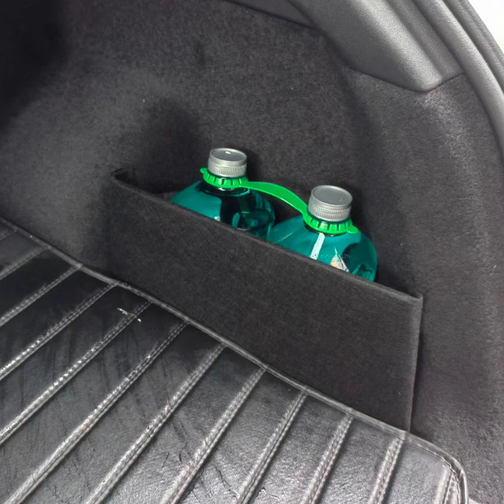 Trunk Side Partitions on Both Sides of the Trunk Partition Tail Box For Audi Q4 E-TRON ETRON F4 2022- 2025 Car Accesorios