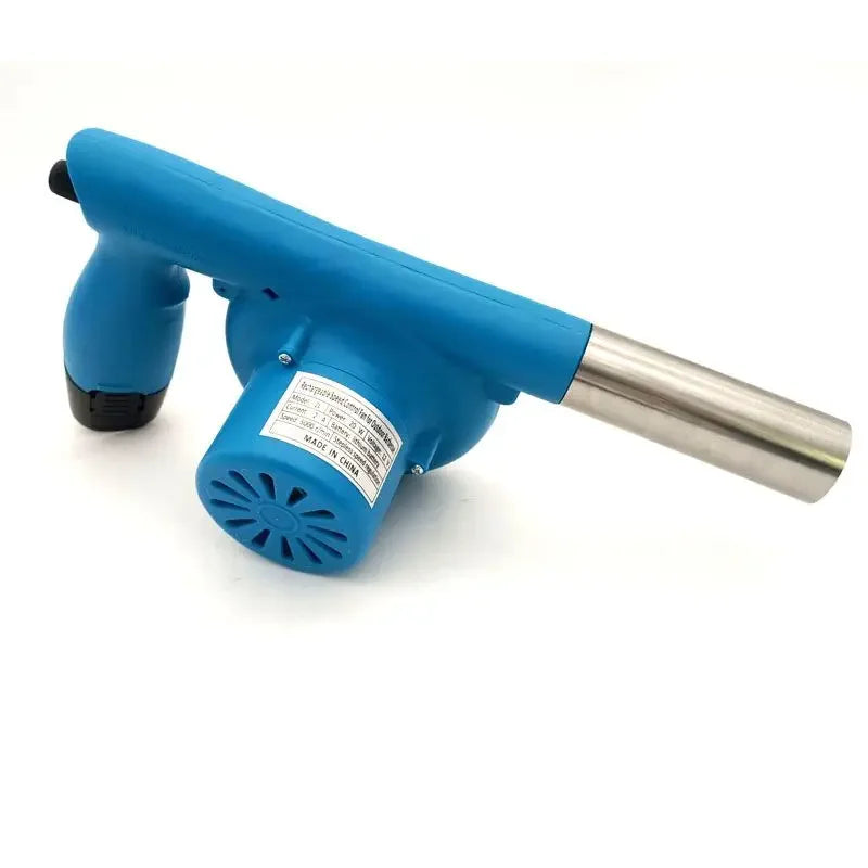 Electric rechargeable lithium-ion outdoor barbecue camping blower High wind 12V DC portable blower