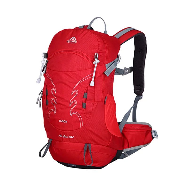 30L Outdoor Hiking Backpack for Men Sports Climbing Bag Mochila Camping Mountaineering Bag Travel Trekking Motorcycle Rucksack