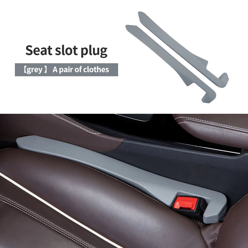 2Pcs Car Seat Gap Filler Leak-proof Filling Strip Side Seam Plug Strip Car Seat Gap Interior  Auto Decor Supplies