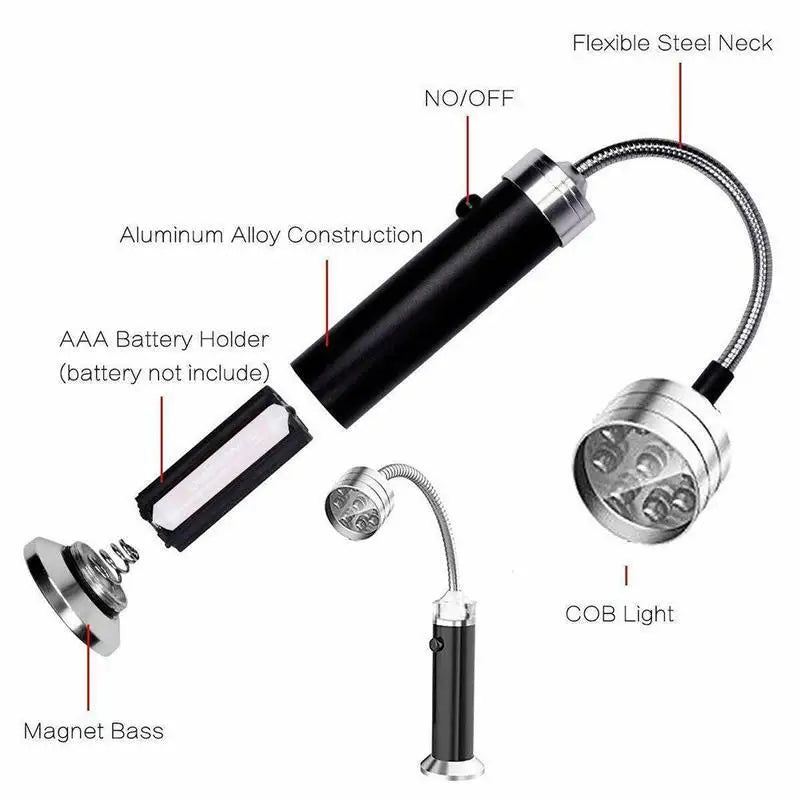 Lamps Bbq Bright Magnetic Barbecue Led Light Heat Resistant Barbeque Grill Light Lamp Flexible Adjustable 360 Degrees Outdoor
