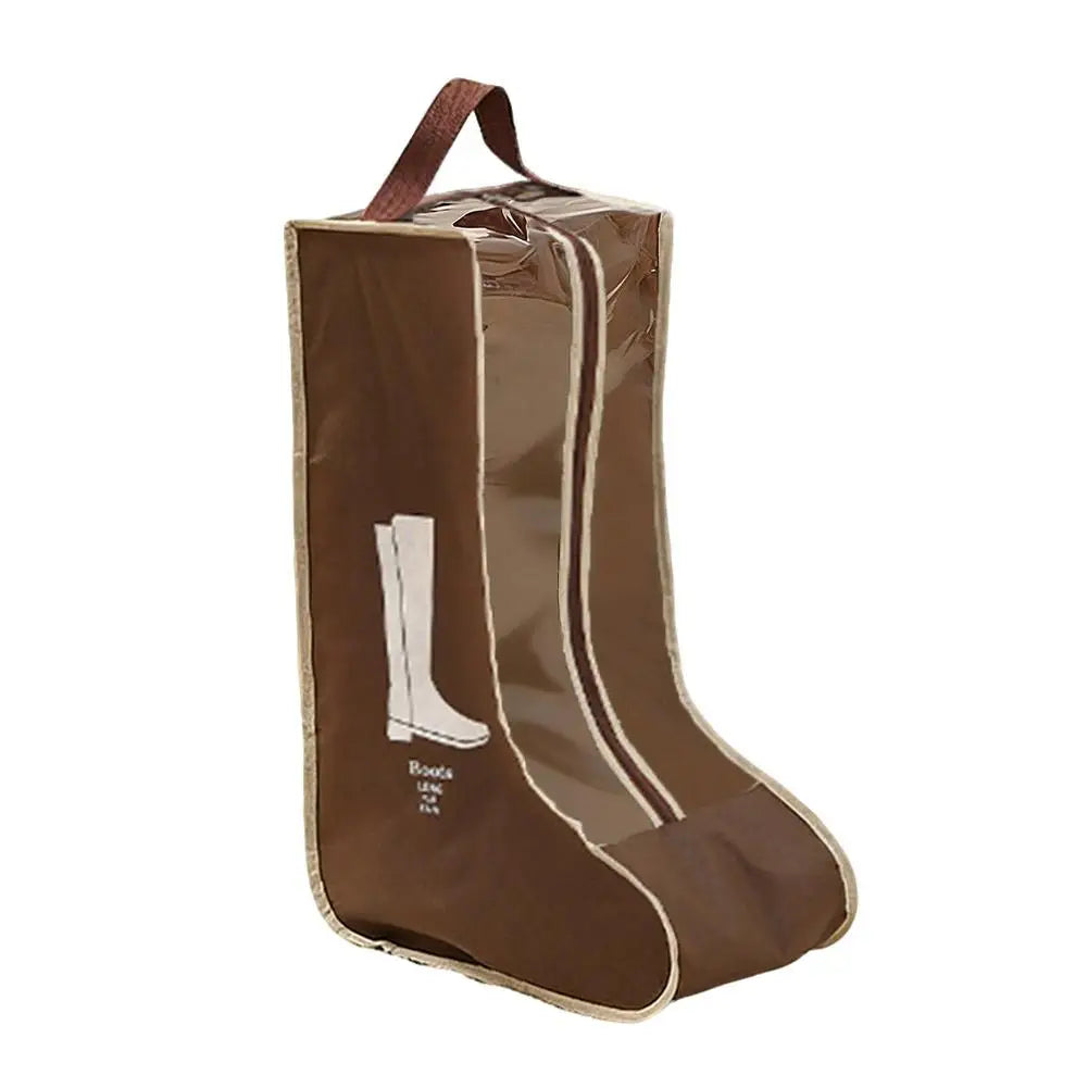 Waterproof Tall Boots Storage Bag Moistureproof Dustproof Boot Protection Cover Portable Travel Shoe Organizer Pouch