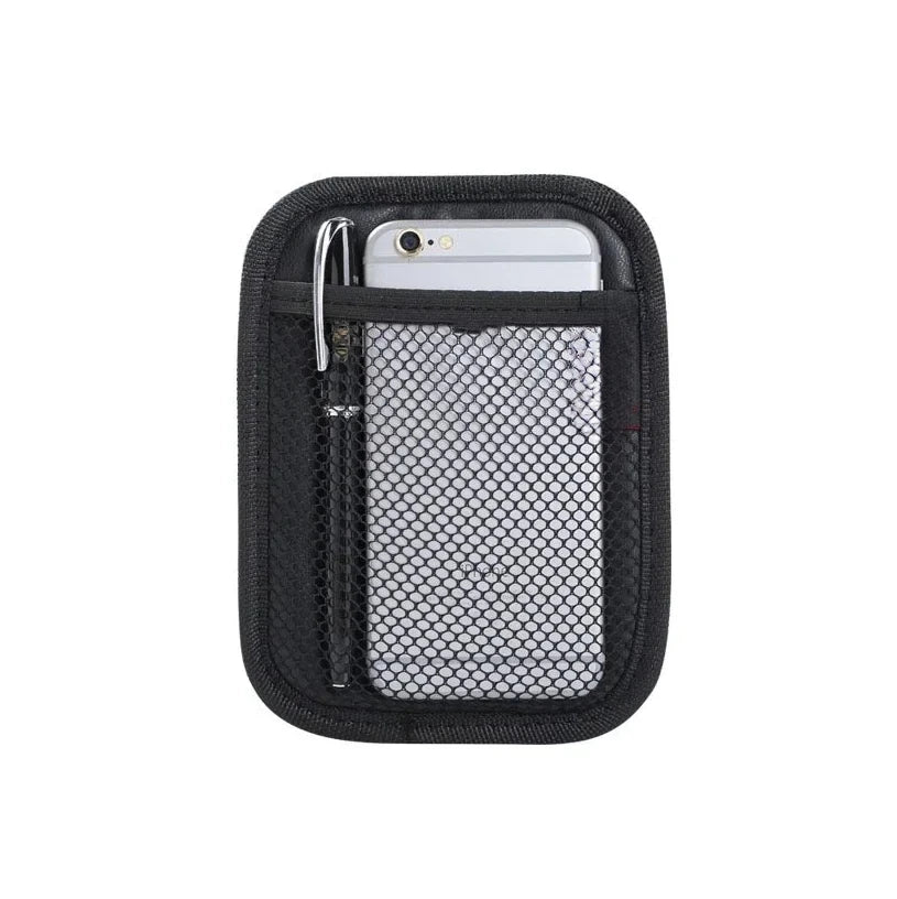 Car Leather Mesh Bag Oxford Fabric Storage Net Bags Car Interior Organizer Phones Coins Keys Storage Auto Stowing Tidying Tools