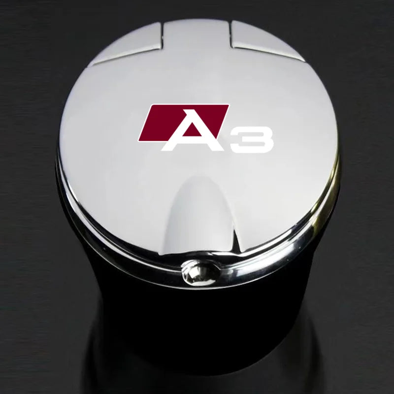 Portable car ashtray with LED light detachable car ashtray For Audi A3 1996-2003 2004-2013 2014 2015 2016 2017 2018