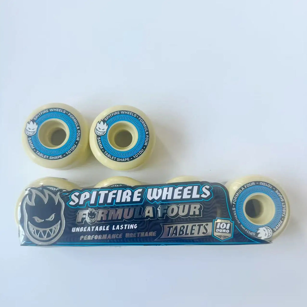 Spitfire Wheels Imported Genuine Spitfire 52mm 101duro 53mm 54mm 56mm 99duro 80HD Skateboard Wheel for Skateboard