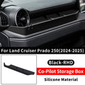 For Toyota Land Cruiser Prado 2024-2025 LC250 1st Edition 1958 J250 Silicone Storage Box & Dashboard Organizer Mat, Car Interior