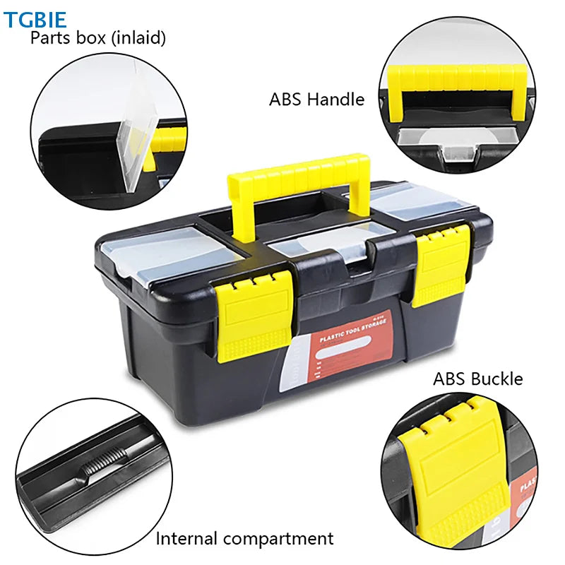 [TL][TL]Two-LayerTool Box Mini Accessories Storage Box With Handle Portable Tool Organizer