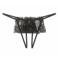 Sweet Comfortable Temptation Flirtatious Lace Sexy Women's Panties Sexy Underwear Covering Seduction Low Waist Perspective Thong