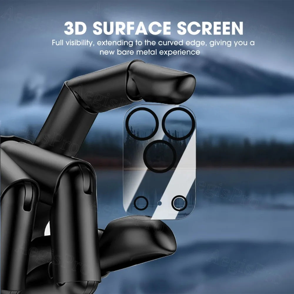 3PCS Camera Lens Tempered Glass for IPhone 17 Pro Max Air 16ProMax HD Clear Lens Protective for iPhone 15 14 13  12 11 Pro Glass