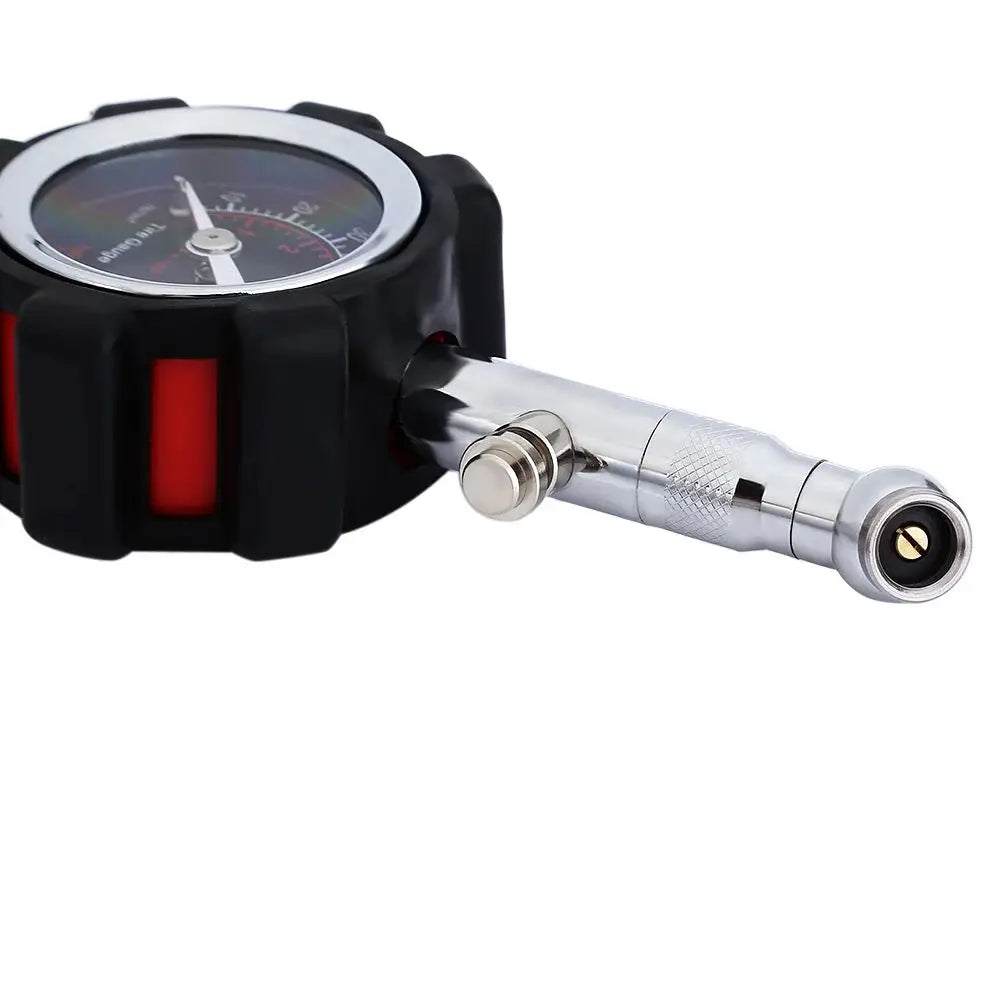High Accuracy Tire Pressure Gauge Tyre Gauge Black 100 psi for Accurate Car Air Pressure for Car Truck and Motorcycle
