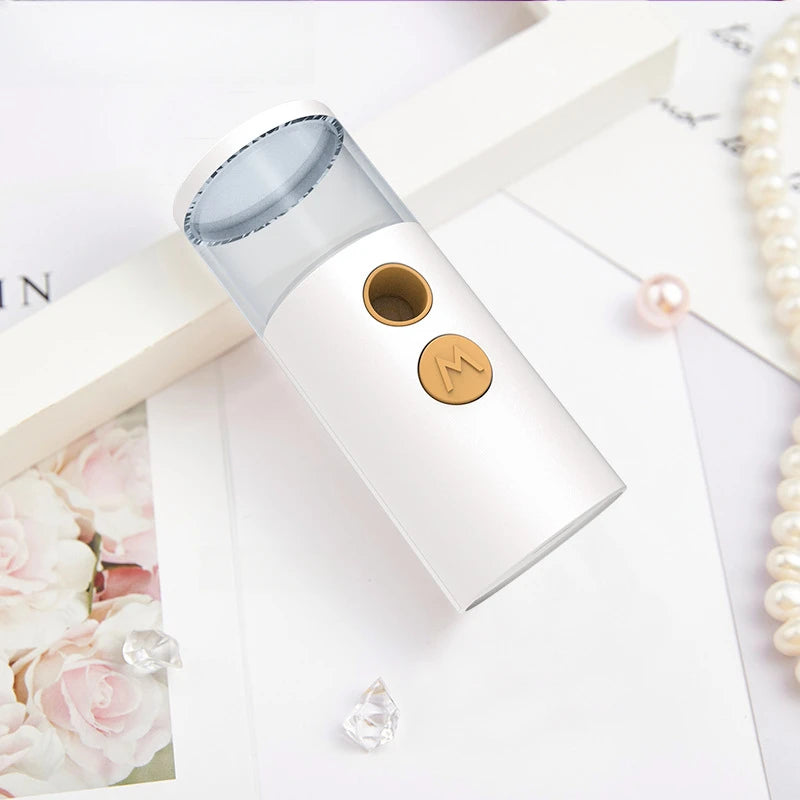 Static Reducer Nano Sprayer Waking Coffee Beans Elimination Powder Residue Cleaner Rechargable USB Spray Portable Humidifier