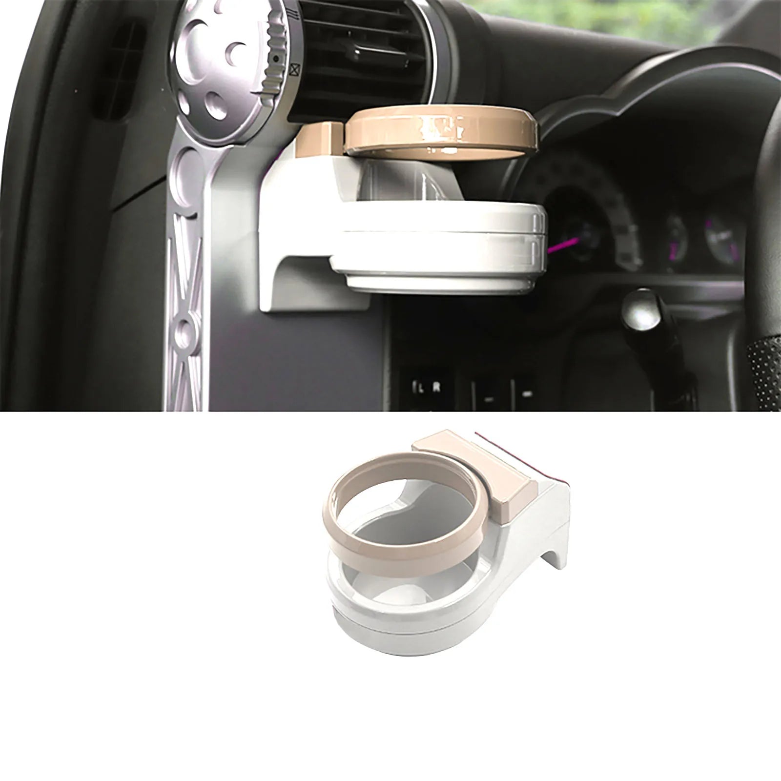 Drinks Holders For Toyota FJ Cruiser Air Outlet Drinking Holder Cooling Cup Holder FJ Cruiser Interior Accessories