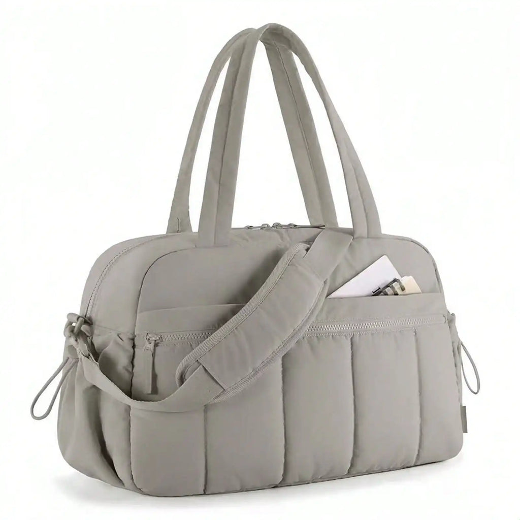 Large Capacity Gym Bag , Duffle Bag for Travel with Wet Pocket, Lightweight Carry on Weekender Duffel,  Multi-compartments Waterproof Shoulder Bag