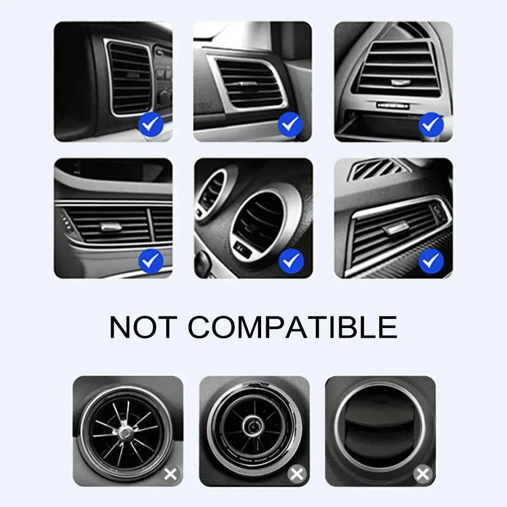 For Smart Eq Fortwo Forfour 453 451 452 450 454 Roadster Car Air Vent Mount Adjustable Mobile Phone Holder Car Accessories