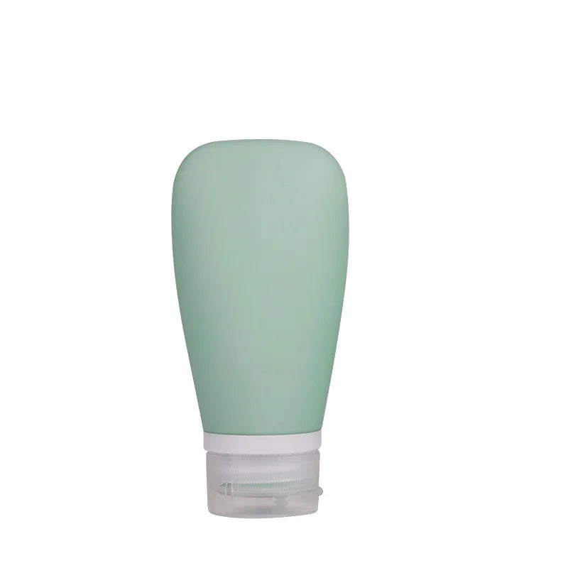 38/60/100ml Portable Refillable Travel Essential Silicone Toiletries Bottle for Shampoo Moisturizer Shower Gel Lotion Face Wash