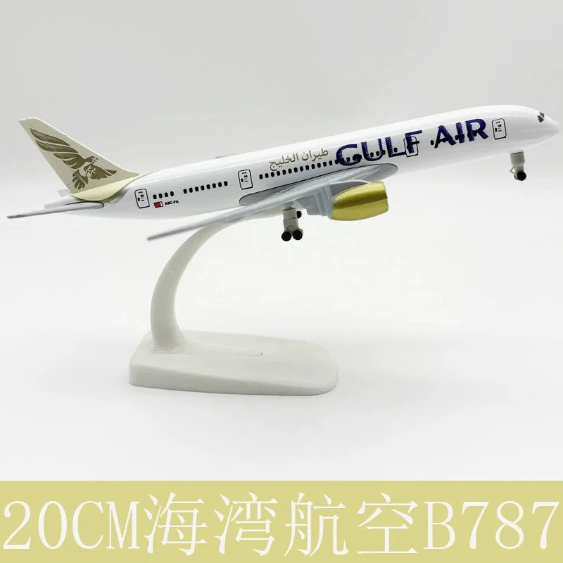 Airplane Model 20CM Metal Diecast Alloy Airlines a350/B787/a330 Airways For Friend Children Toddler Boy Toys Collection