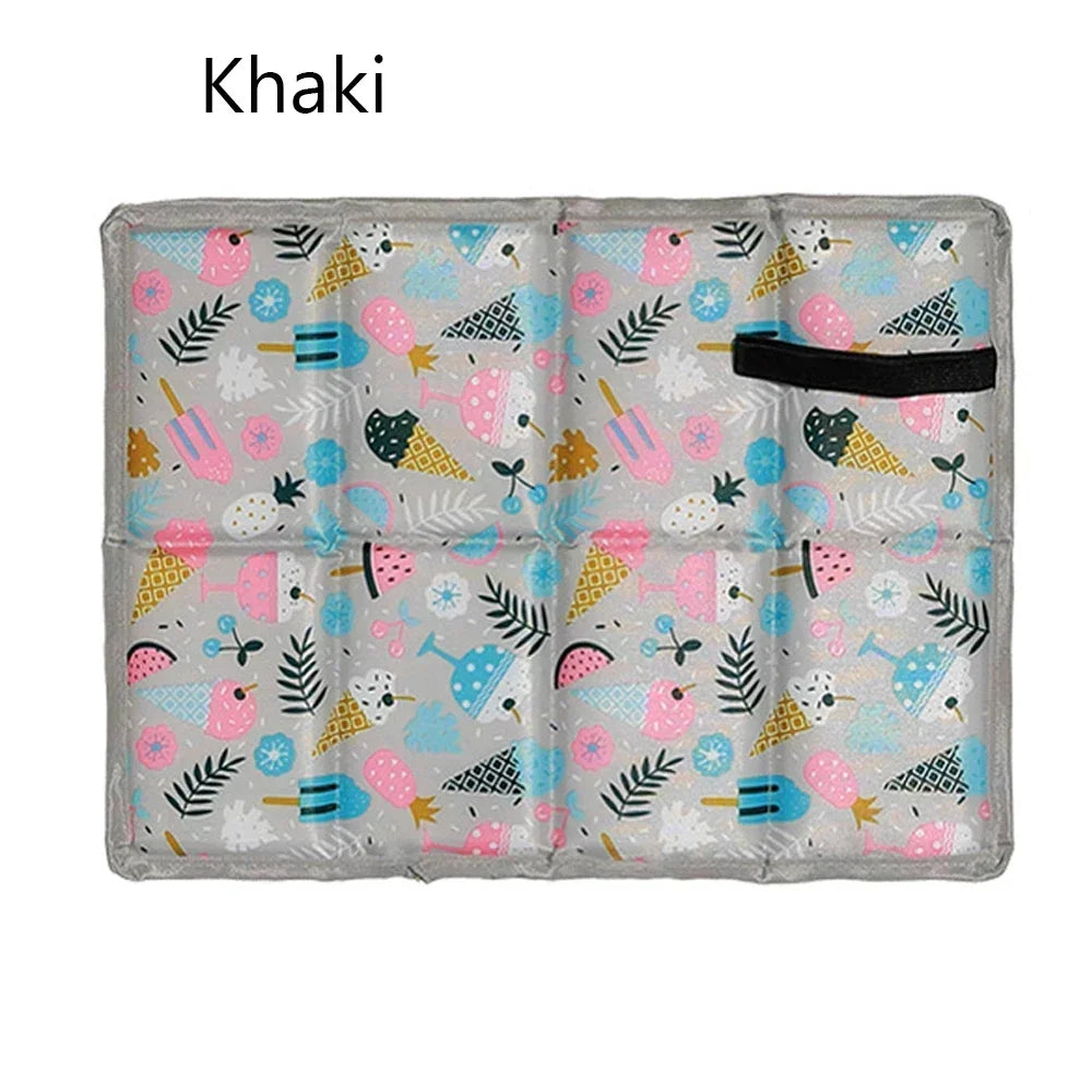 Waterproof Oxford Cloth Sitting Pad - Portable Folding Mat for Hiking/Beach/Picnic, Lightweight Seat Pad with Anti-Dirty Design