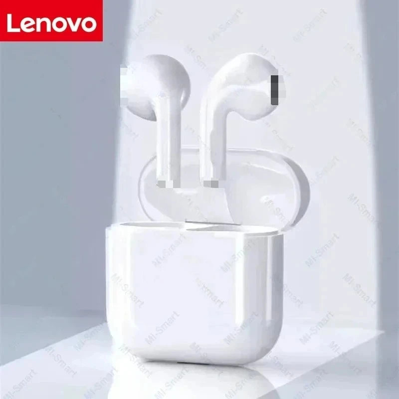 Lenovo Wireless Headset Mini Bluetooth 5.3 Headphones Sleek Design Superior Sound Quality Long Battery Life for iPhone Xiaomi