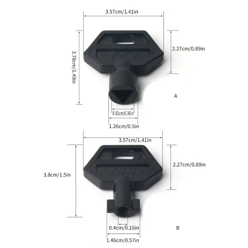 High Strength Inner Wrench Versatile Wrench Plastic Small Wrench Simple Operation for Easy Screw Tightening & Loosening