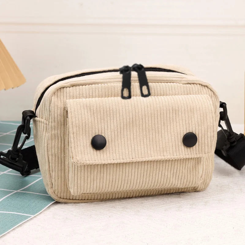 Trendy Button-detail Women's Shoulder Bag for Daily Use Commute Stylish Multi-color Lightweight Casual Functional Crossbody Bag