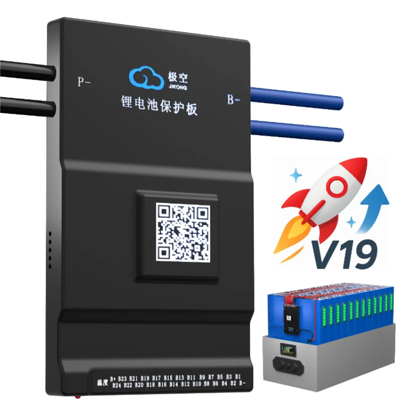 JIKONG Jk Bms B1A20S15P 1A Active Balance Bms 8S 10S 12S 16S 17S 20S 24S Smart Bms 100A 150A 200A Lifepo4 Li-Ion Lto Battery BMS