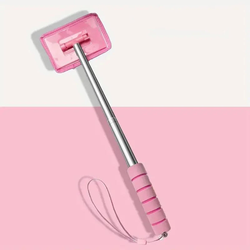 Automobile Windshield Water Scraping Telescopic Automobile Glass Wiper Auto Cleaning Tools Window Cleaning Brush Cleaning Cloth