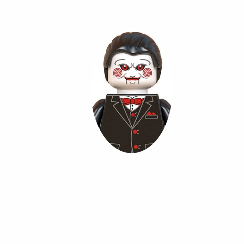 WM839 Horror Movie Zombie Building Blocks Bricks Dolls Mini Action Toy Figures Assemble Blocks Kids Gifts