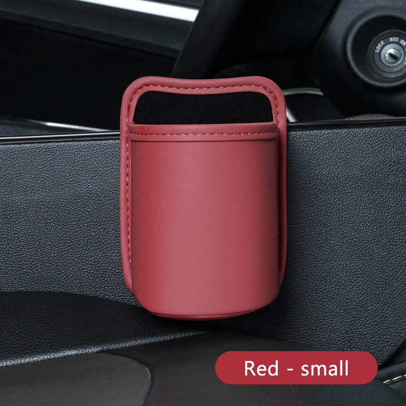 Hualaida Car Door Cup Holder Storage Bag Universal Back Clip Design Drink Rack Organizer Box Waterproof Seat Back Storage Pocket