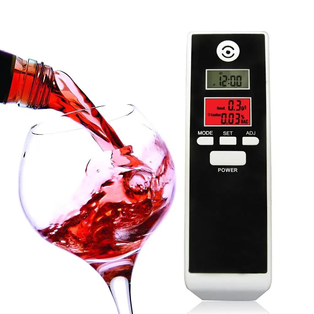 GREENWON Portable Digital Breathalyzer Alcohol Tester with Dual Display Screen AT-661S