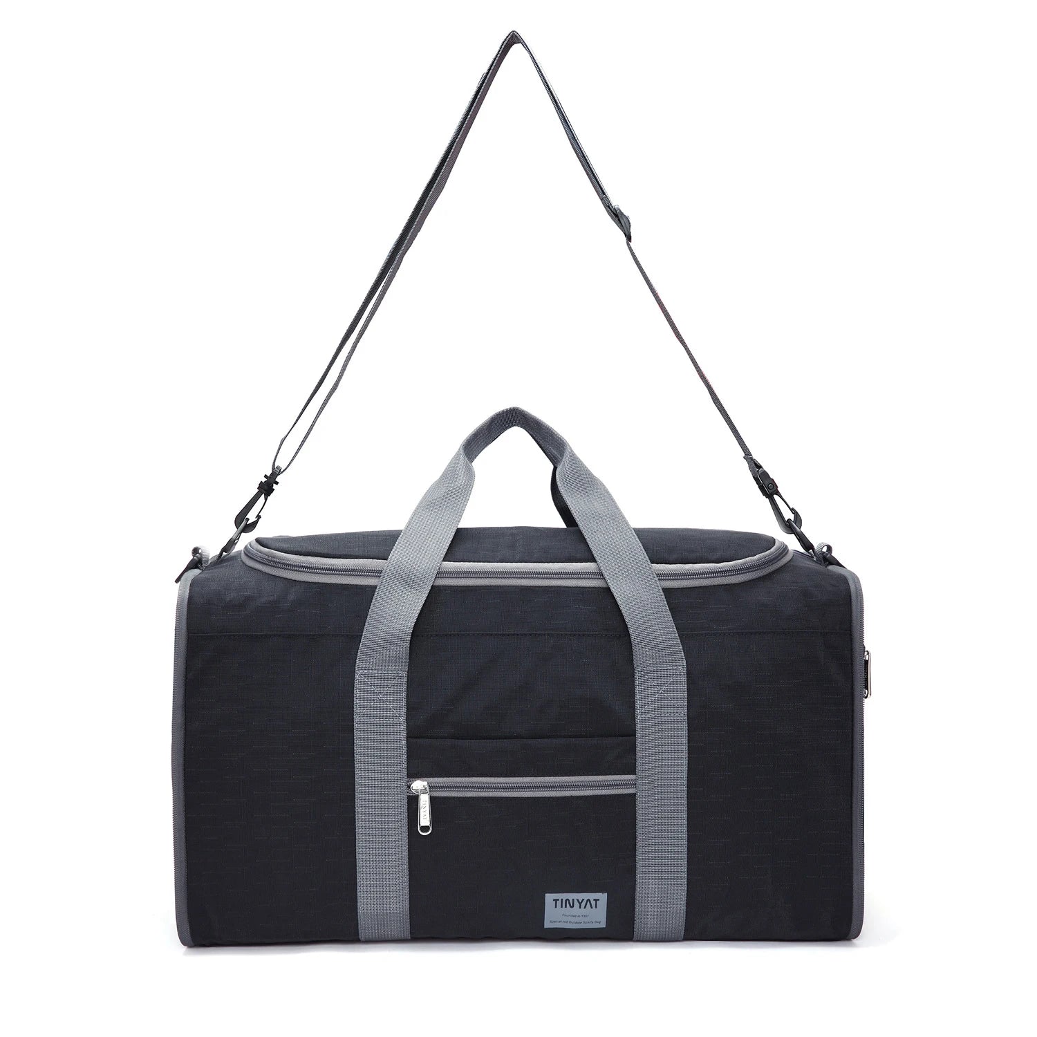 TINYAT Large Capacity Men Travel Bag Sling Duffle Bag for Sports Gym Tote Outdoor Trips and Fitness Activities