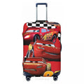 Stylish Car Printed Luggage Cover High Elasticity Fits 18-32 Inch Suitcases Dust Resistant Washable Anti-Scratch Travel Cover