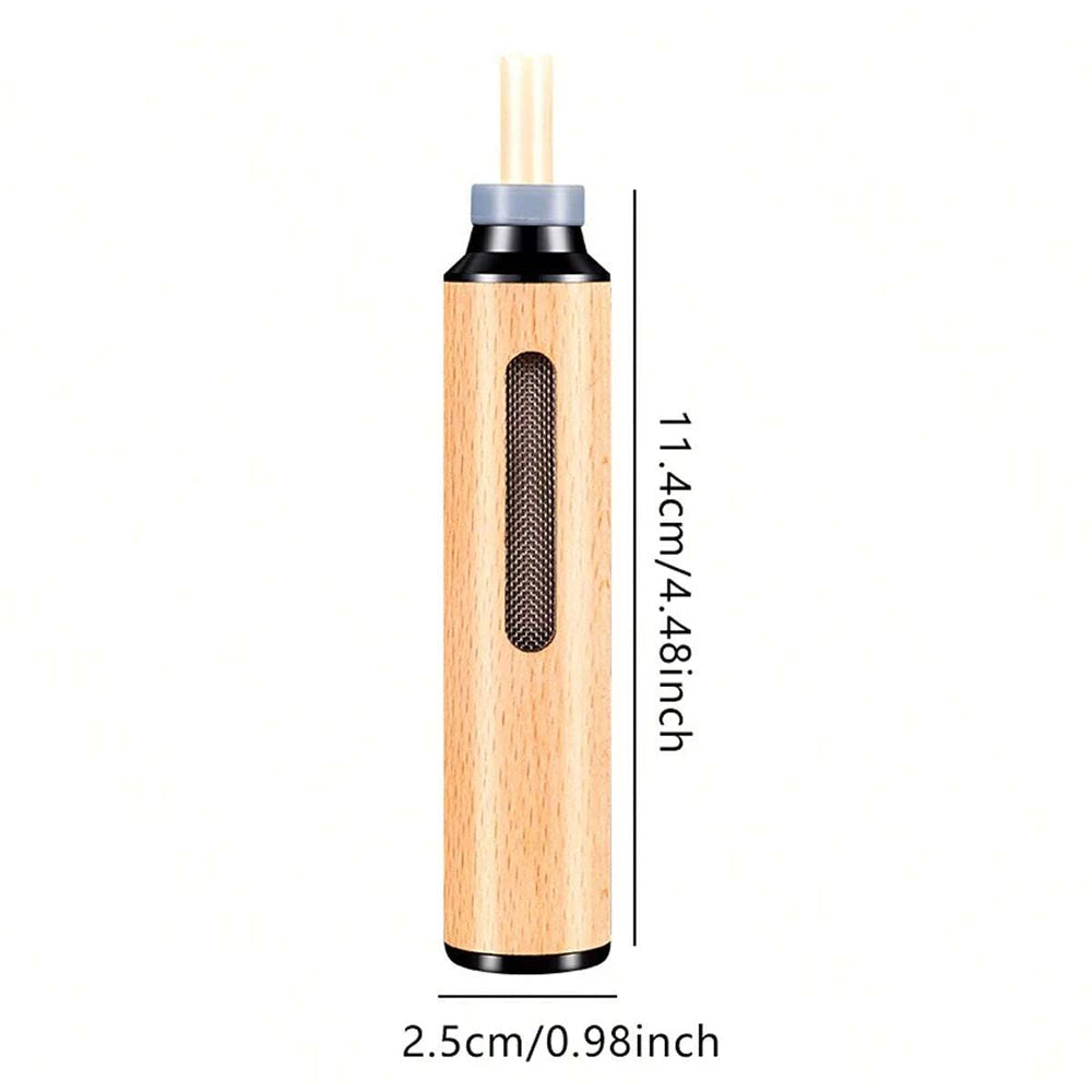 Auto Car Ashtray Car Interior Decoration Dust-free Smoking Ash Holder Wood Creative Filter Anti Tool Soot-flying Ashtray