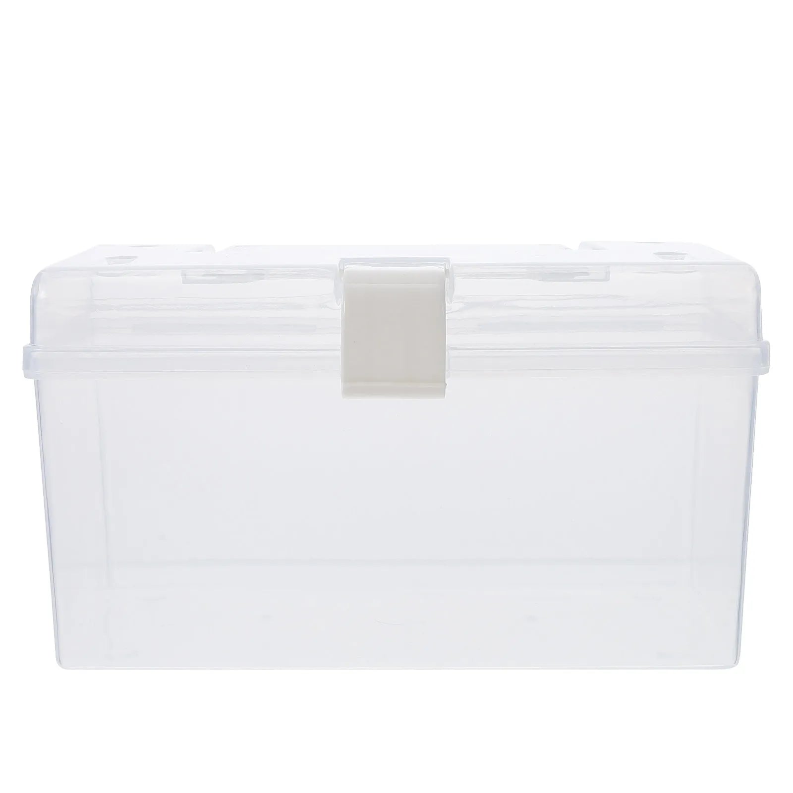 1Pcs Transparent Premium Plastic Mask Storage Box Dustproof Portable Face Cover Case Space Saving Drawer Cabinet Organizer