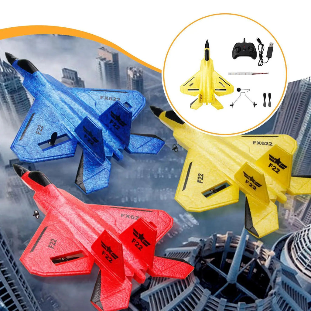 RC Airplane Birthday Gift Foam Hobby Glider RC Plane Remote Control Airplane for Boys Girls Beginner Kids Children Adults