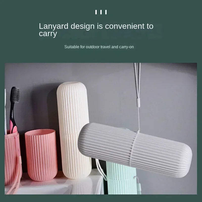 Portable mouthwash cup, brush cup, wash cup, toothpaste box, toothpaste storage box, travel toothbrush box