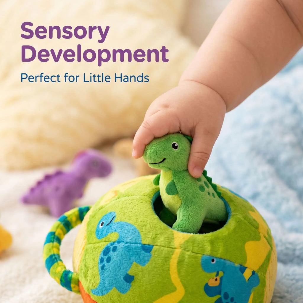 Portable Soft Plush Barn Farm Animals Baby Toys with Sound Montessori Toys Early Education Sensory Toy Boy Girl Birthday Gifts